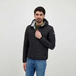 COLMAR ORIGINALS PIUMINO LEGGERO RECYCLED Nero -Strada Moda colmar originals mu1277r8vxpe22 piumino leggero con cappuccio recycled giacconi uomo 044986301 99 5