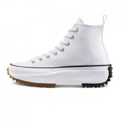CONVERSE RUN STAR HIKE HI DONNA Bianco -Strada Moda converse 166799c run star hike hi tutte sneaker donna 041014801 wht 4