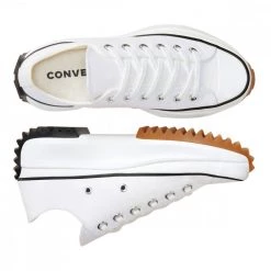 CONVERSE RUN STAR HIKE LOW DONNA Bianco -Strada Moda converse 168817c run star hike low donna tutte sneaker donna 044130501 wht 2