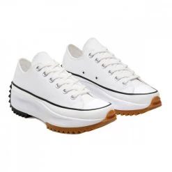 CONVERSE RUN STAR HIKE LOW DONNA Bianco -Strada Moda converse 168817c run star hike low donna tutte sneaker donna 044130501 wht 3