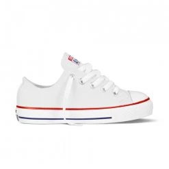CONVERSE CHUCK TAYLOR ALL STAR OX BIANCHE BAMBINO Bianco