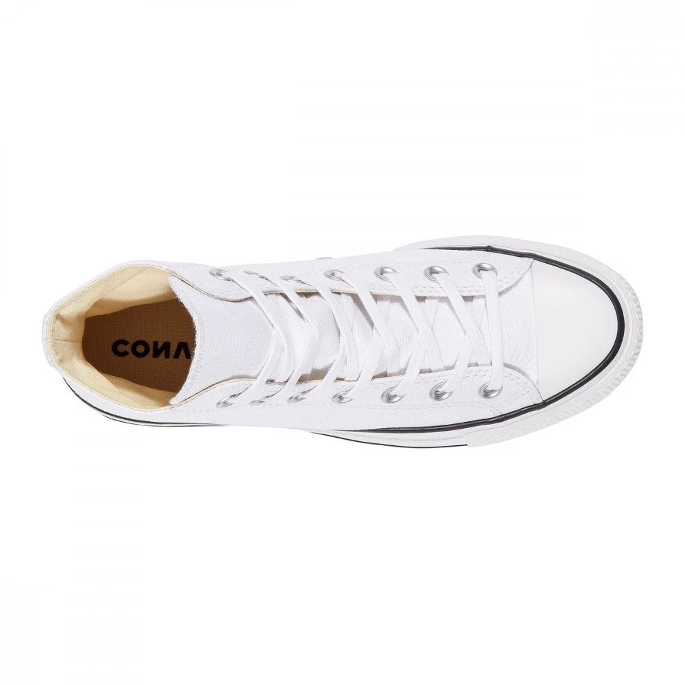 CONVERSE CHUCK TAYLOR ALL STAR LIFT HI Bianco 5 CONVERSE CHUCK TAYLOR ALL STAR LIFT HI Bianco - immagine 3