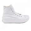 CONVERSE CHUCK TAYLOR ALL STAR MOVE HI TOP DONNA Bianco 2 CONVERSE CHUCK TAYLOR ALL STAR MOVE HI TOP DONNA Bianco -Strada Moda converse 568498c chuck taylor all star move hi donna tutte sneaker donna 041013401 whbl 1