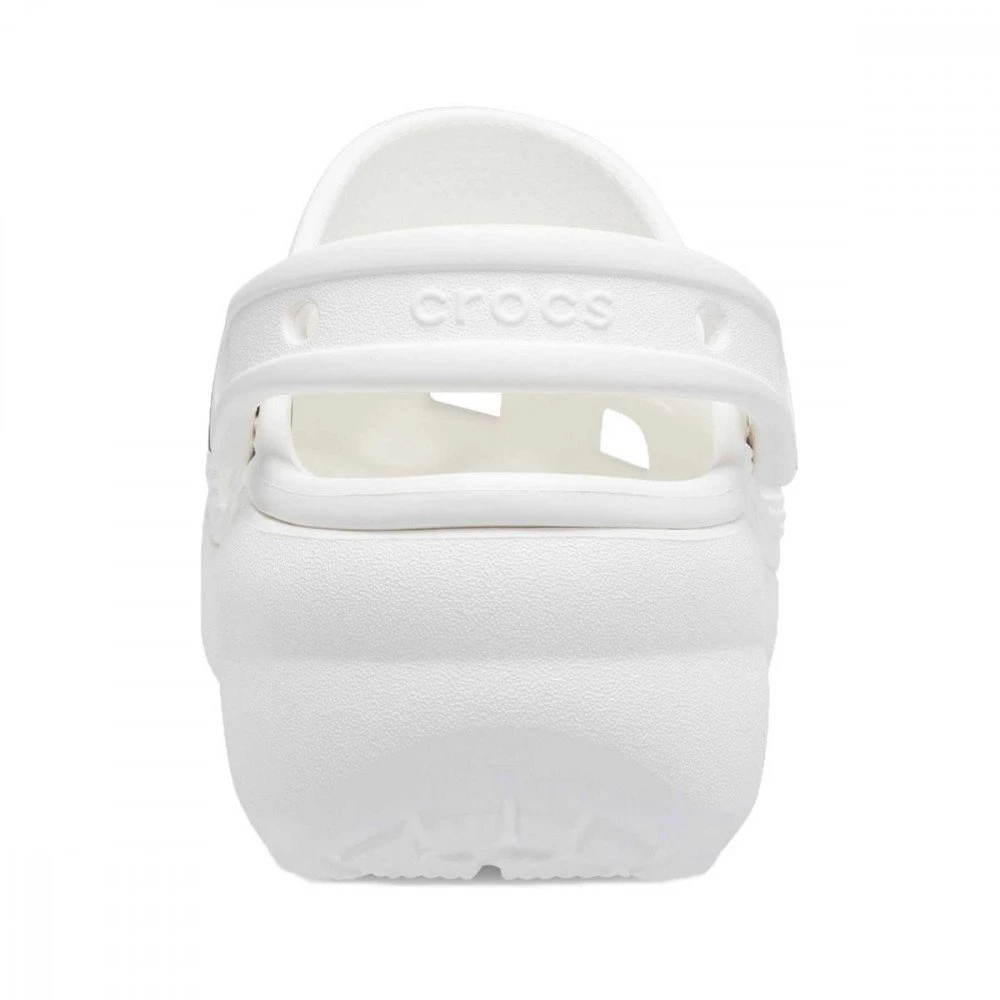 CROCS CLASSIC PLATFORM WHITE Bianco 5 CROCS CLASSIC PLATFORM WHITE Bianco - immagine 3