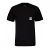DC SHOES T-SHIRT DC STAR POCKET Nero -Strada Moda dc shoes adyzt05043 t shirt dc star pocket street style uomo 044726001 kvj0 1