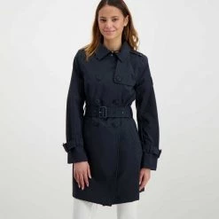 DEKKER TRENCH DORAG NEM DONNA Blu -Strada Moda dekker ded019501181751 trench dorag nem donna giacconi donna 044628601 215 3