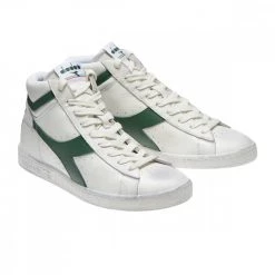 DIADORA GAME L HIGH WAXED Bianco -Strada Moda diadora 159657 game l high waxed tutte sneaker uomo 033484701 c1161 3