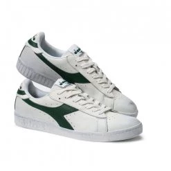DIADORA GAME L LOW WAXED Bianco -Strada Moda diadora 160821 game l low waxed tutte sneaker uomo 033495801 c1161 3