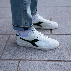 DIADORA GAME L LOW WAXED Bianco -Strada Moda diadora 160821 game l low waxed tutte sneaker uomo 033495801 c1161 4