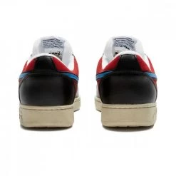 DIADORA MAGIC BASKET LOW ICONA Bianco -Strada Moda diadora 177730 magic basket low icona tutte sneaker uomo 044633501 c8087 3