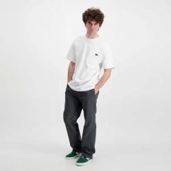 DICKIES T-SHIRT PORTERDALE Bianco 11 DICKIES T-SHIRT PORTERDALE Bianco -Strada Moda dickies dk0a4tmobwhx t shirt porterdale street style uomo 044704501 whx 5