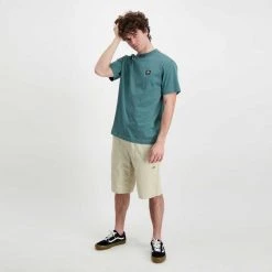 DICKIES BERMUDA FUNKLEY Beige -Strada Moda dickies dk0a4xb4c39 bermuda funkley street style uomo 044704801 c39 6