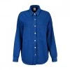 DIXIE CAMICIA IN DENIM OVERSIZE DONNA Royal