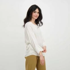DIXIE BLUSA MANICHE SVASATE DONNA Bianco 12 DIXIE BLUSA MANICHE SVASATE DONNA Bianco -Strada Moda dixie c885t017 blusa maniche svasate donna casual donna 045470101 1143 5