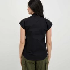 DIXIE CAMICIA SM IN POPLINE DONNA -Strada Moda dixie cdithms camicia sm in popline donna casual donna 045470701 1900 4