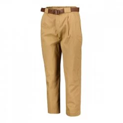 DIXIE PANTALONI CHINO CON CINTURA DONNA Marrone -Strada Moda dixie p212t052 pantalone chino con cintura donna casual donna 045473601 1823 2