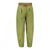 DIXIE PANTALONI BALLOON CON CINTURA DONNA Verde -Strada Moda dixie pci8qgig pantaloni balloon con cintura donna casual donna 045839701 1710 1