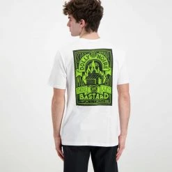 DOLLY NOIRE T-SHIRT DLYNR®/BASTARD® Bianco -Strada Moda dolly noire pe22 t shirt dlynr bastard street style uomo 044714201 02 4