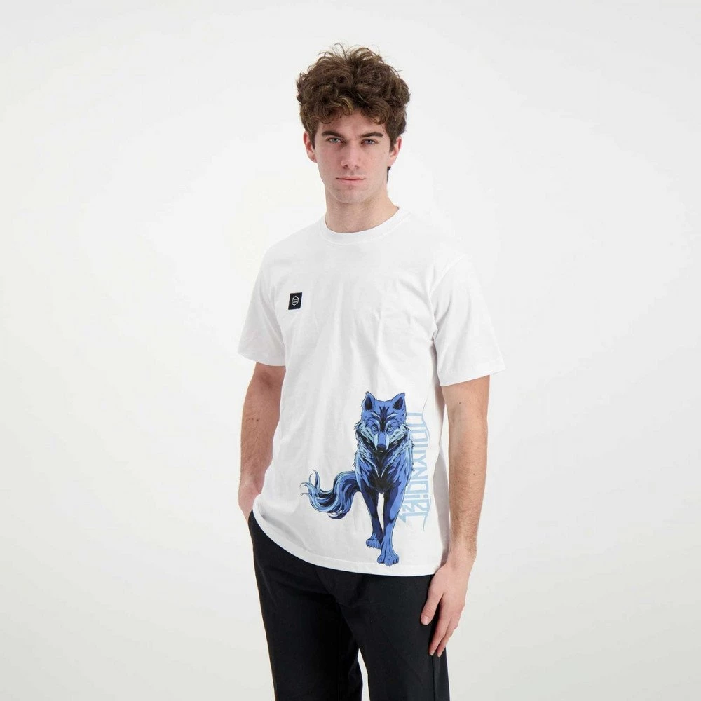 DOLLY NOIRE T-SHIRT LUPO Bianco 6 DOLLY NOIRE T-SHIRT LUPO Bianco - immagine 4