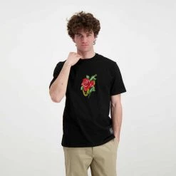 DOLLY NOIRE T-SHIRT ROSA Nero -Strada Moda dolly noire pe22 t shirt rosa street style uomo 044714801 01 5