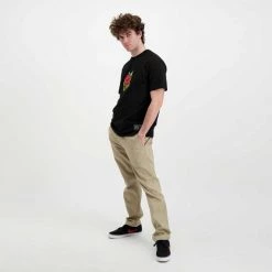 DOLLY NOIRE T-SHIRT ROSA Nero -Strada Moda dolly noire pe22 t shirt rosa street style uomo 044714801 01 6