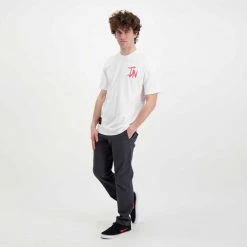 DOLLY NOIRE T-SHIRT ROSSA PRIMAVERA Bianco -Strada Moda dolly noire pe22 t shirt rossa primavera street style uomo 044715401 02 6