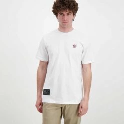 DOLLY NOIRE T-SHIRT TIGRE Bianco -Strada Moda dolly noire pe22 t shirt tigre street style uomo 044716001 01 3