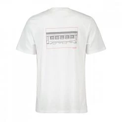 DOLLY NOIRE T-SHIRT TRENO Bianco -Strada Moda dolly noire pe22 t shirt treno street style uomo 044715901 02 2