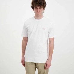 DOLLY NOIRE T-SHIRT TRENO Bianco -Strada Moda dolly noire pe22 t shirt treno street style uomo 044715901 02 3