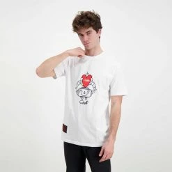 DOLLY NOIRE T-SHIRT ZAZA' BY SIRELLI Bianco -Strada Moda dolly noire pe22 t shirt zaza by sirelli street style uomo 044715501 01 4