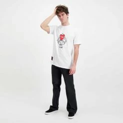 DOLLY NOIRE T-SHIRT ZAZA' BY SIRELLI Bianco -Strada Moda dolly noire pe22 t shirt zaza by sirelli street style uomo 044715501 01 5