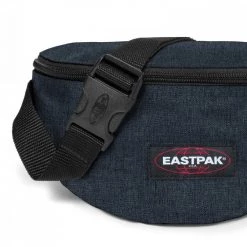 EASTPAK MARSUPIO SPRINGER TRIPLE DENIM Blu -Strada Moda eastpak ek074 marsupio springer triple denim marsupi per tutti i giorni 037760101 26w 4
