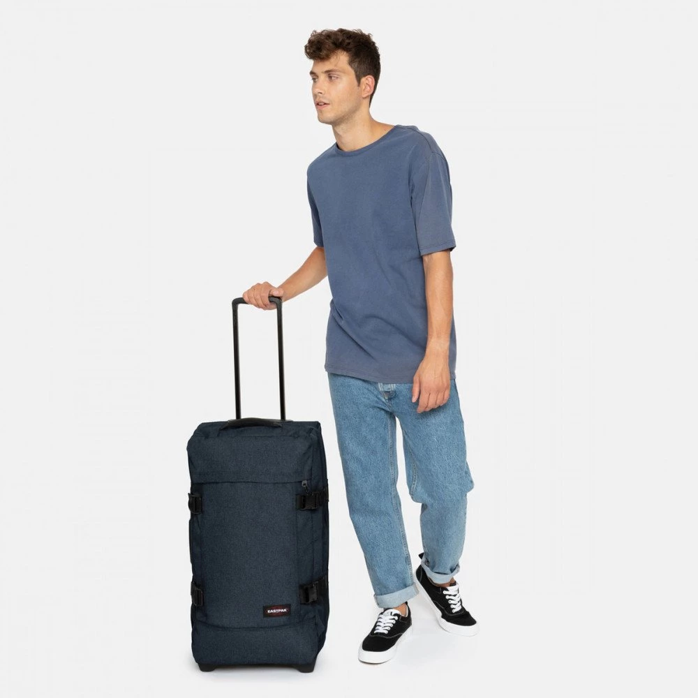 EASTPAK TROLLEY TRANVERZ M TRIPLE DENIM Blu - immagine 6