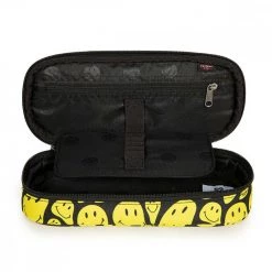 EASTPAK ASTUCCIO OVAL SMILEY® STRETCHYE Giallo, Nero -Strada Moda eastpak ek717 astuccio oval x smiley astucci per tutti i giorni uomo 044680701 u121 2