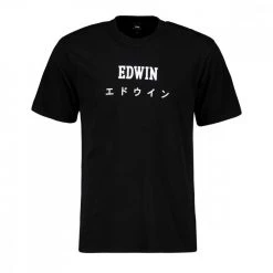 T-SHIRT EDWIN JAPAN Nero