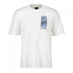 EDWIN T-SHIRT FLORA MIND Bianco