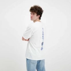 EDWIN T-SHIRT FLORA MIND Bianco 12 EDWIN T-SHIRT FLORA MIND Bianco -Strada Moda edwin 45mc0000334at t shirt flora mind casual uomo 044630601 0267 5