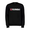 ELEMENT FELPA GIROCOLLO BLAZIN Nero -Strada Moda element u1cra1 felpa girocollo blazin street style uomo 041486901 3732 1