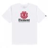 ELEMENT T-SHIRT VERTICAL Bianco