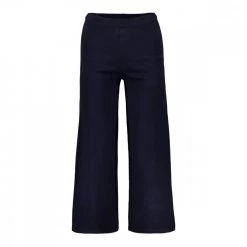 EMME MARELLA PANTALONI IN MAGLIA CARTA DONNA Blu