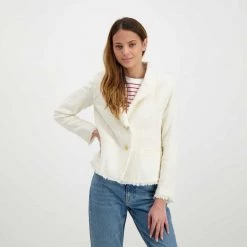 EMME MARELLA GIACCA CHANEL CON REVERS DARIO DONNA Bianco 12 EMME MARELLA GIACCA CHANEL CON REVERS DARIO DONNA Bianco -Strada Moda emme marella dario giacca chanel con revers dario donna giacconi donna 044638301 001 5