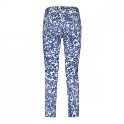 EMME MARELLA PANTALONI NEW YORK FEDRA DONNA Blu -Strada Moda emme marella fedra pantaloni new york fedra donna casual donna 044639301 001 3