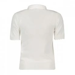 EMME MARELLA POLO IN FILO FLO DONNA Bianco -Strada Moda emme marella flo polo in filo flo donna casual donna 044639601 001 2