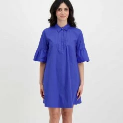 EMME MARELLA ABITO CAMICIA LUCANO DONNA Royal -Strada Moda emme marella lucano abito camicia lucano donna casual donna 044642101 005 3