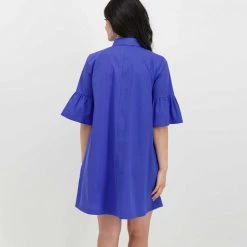 EMME MARELLA ABITO CAMICIA LUCANO DONNA Royal -Strada Moda emme marella lucano abito camicia lucano donna casual donna 044642101 005 4