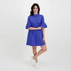 EMME MARELLA ABITO CAMICIA LUCANO DONNA Royal -Strada Moda emme marella lucano abito camicia lucano donna casual donna 044642101 005 6