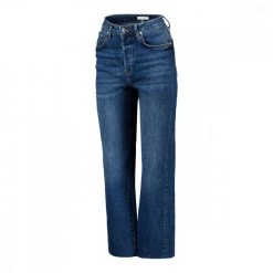 FRACOMINA JEANS CULOTTE STRAIGHT DONNA Blu -Strada Moda fracomina fp22sv2006d42002 jeans confort straight donna casual donna 045859101 130 2