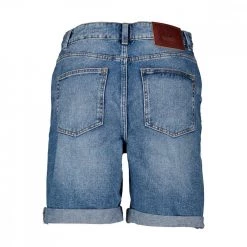 FRACOMINA BERMUDA IN DENIM DONNA Azzurro -Strada Moda fracomina fp22sv6002d419o1 bermuda relaxed donna casual donna 044647501 437 3