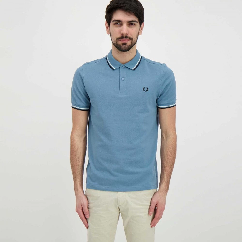 FRED PERRY POLO M3600 Blu 4 FRED PERRY POLO M3600 Blu - immagine 2