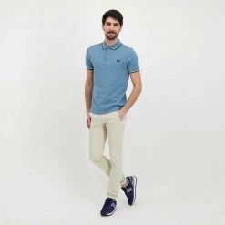 FRED PERRY POLO M3600 Blu 11 FRED PERRY POLO M3600 Blu -Strada Moda fred perry m3600 polo m3600 casual uomo 044989201 p29 5